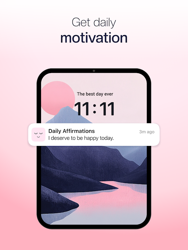 通知提醒:Daily Affirmation